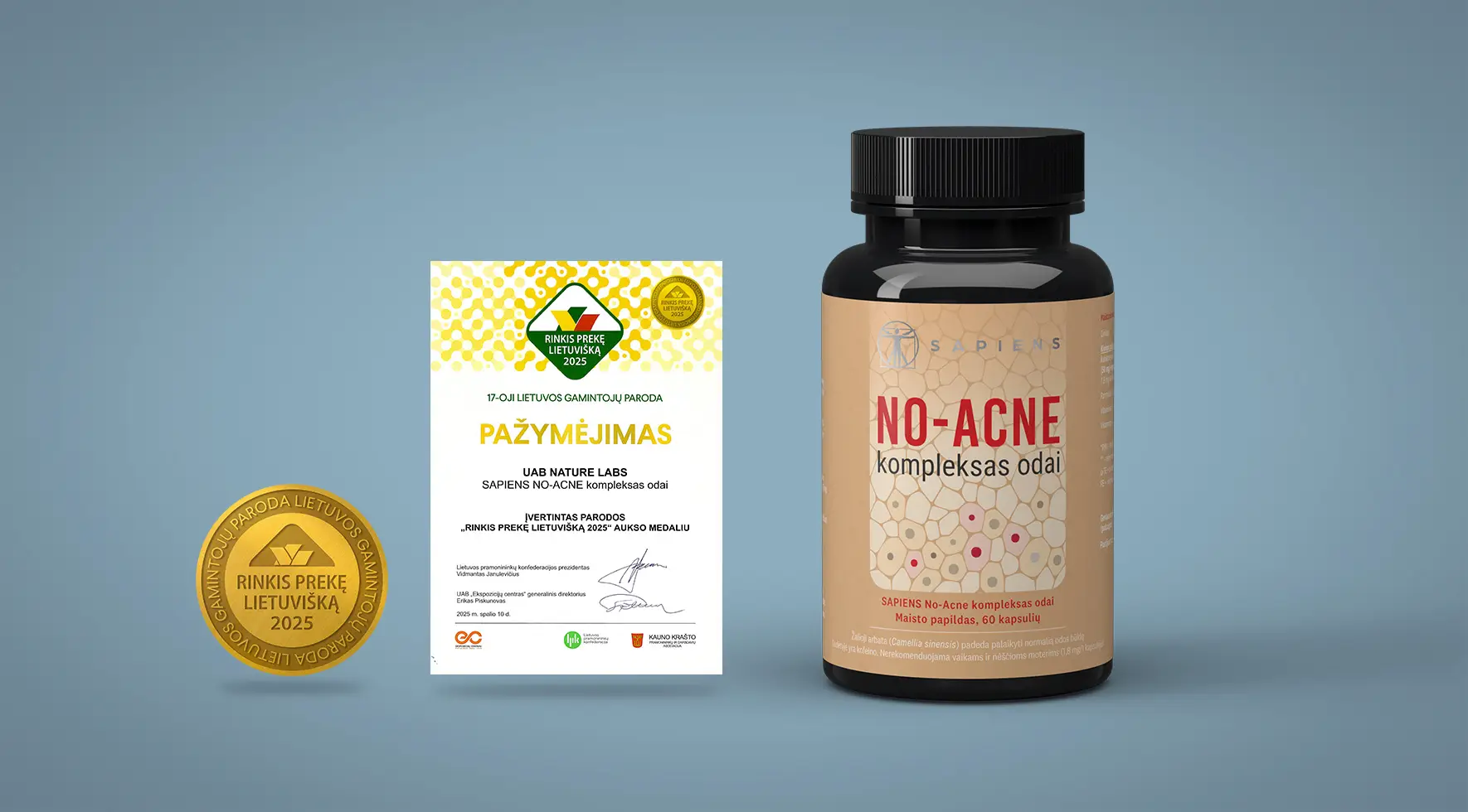 No-Acne kompleksas odai