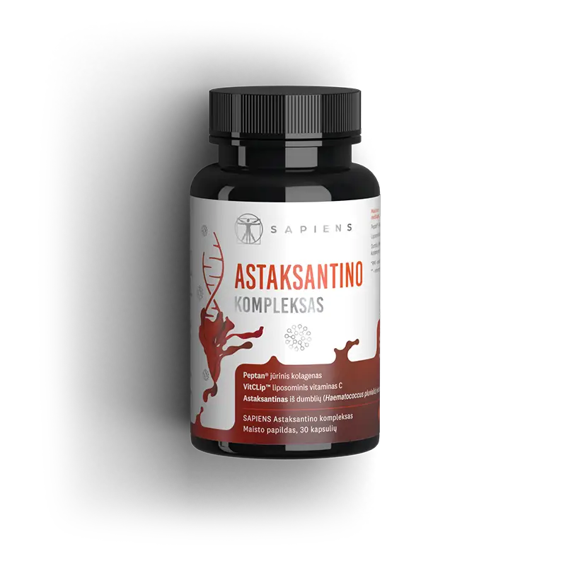 Astaksantino ir kitų vertingų komponentų derinys!
