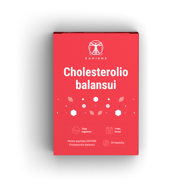 Cholesterolio balansui