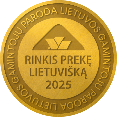 Rinkis prekę Lietuvišką aukso medalis 2025
