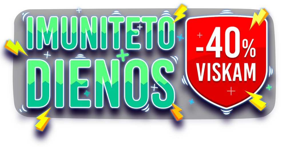 Imuniteto dienos: viskam -40%