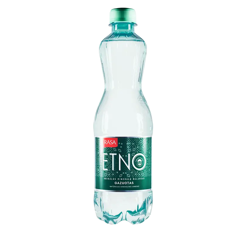 Apsipirkite bent už 35 eur ir gaukite RASA ETNO mineralinio vandens 0,5 l buteliuką!