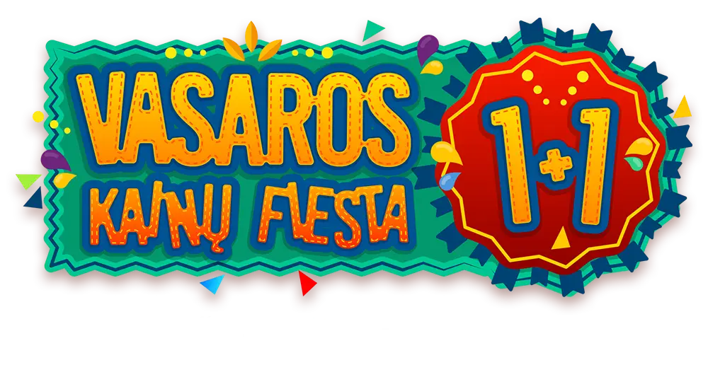 Gaivinančios vasaros kainos: 1+1