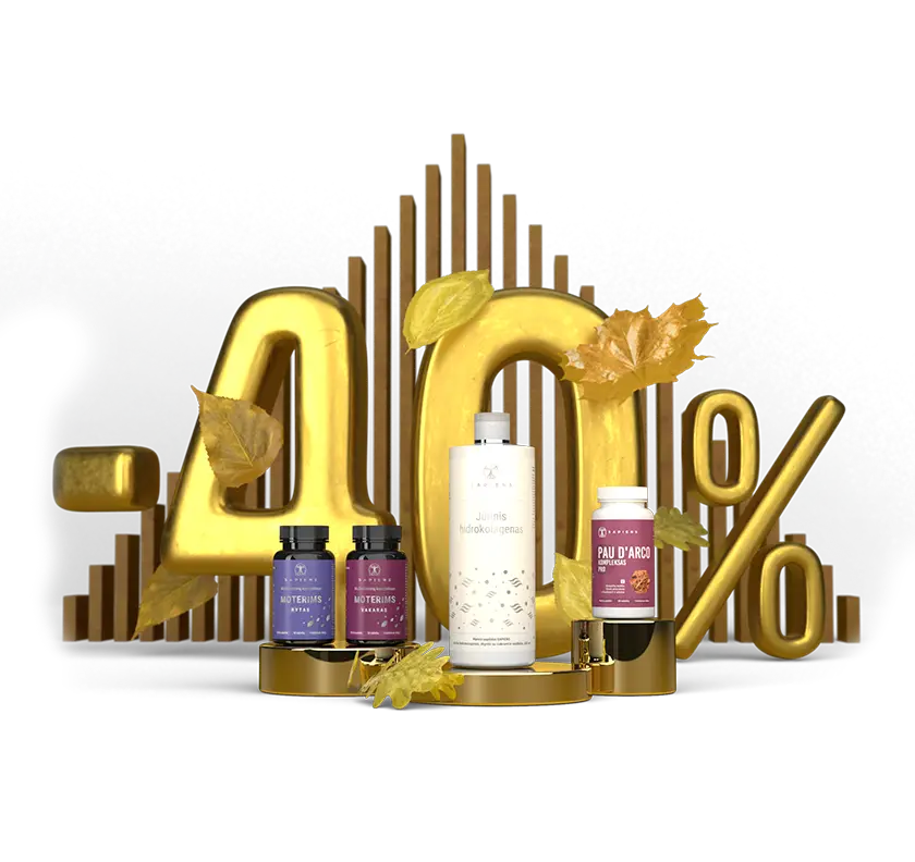 Auksiniai rudens pasiūlymai: -40% viskam