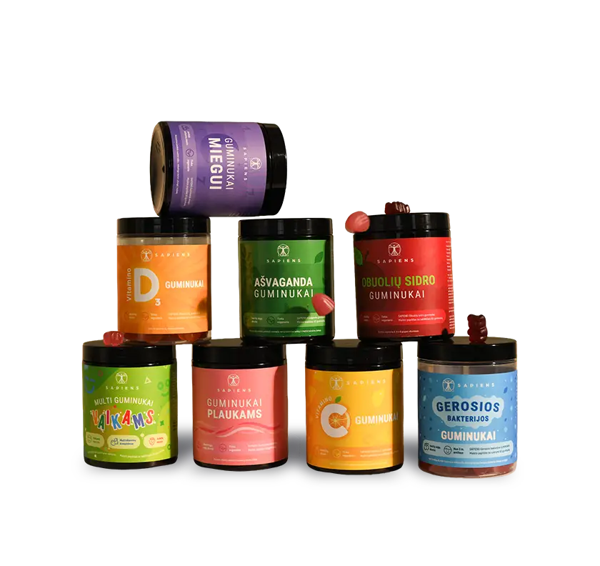 SAPIENS Vitaminų guminukai: