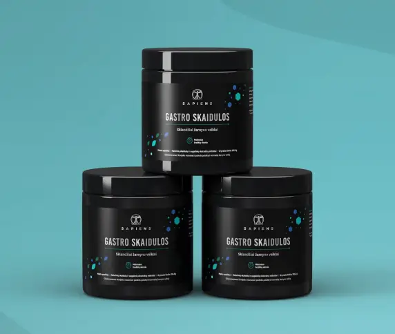 Maistinių skaidulų x 3 Rinkinys