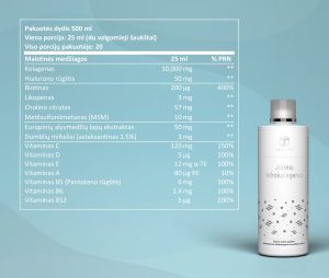 Jūrinis Hidrokolagenas (su hialuronu)