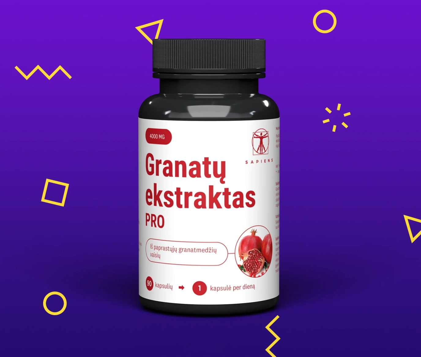 Granatų ekstraktas PRO