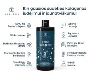 Forte kolagenas (sąnariams su vit. D)