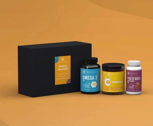 Vitaminų rinkinys imunitetui