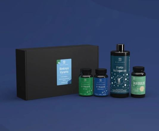 Vitaminų Rinkinys Vyrams