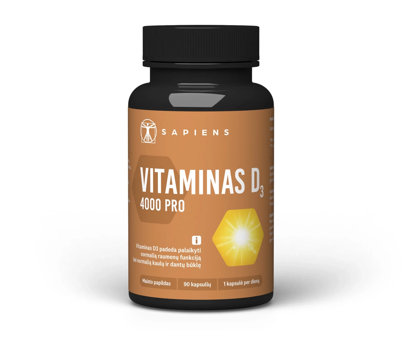 Vitaminas D3 4000 PRO