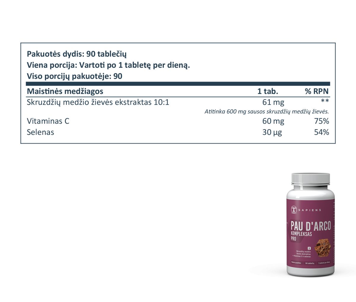 Vitaminų rinkinys vasarai