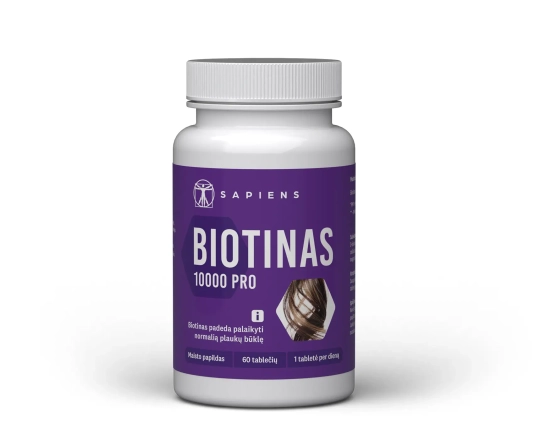 Biotinas 10000 PRO