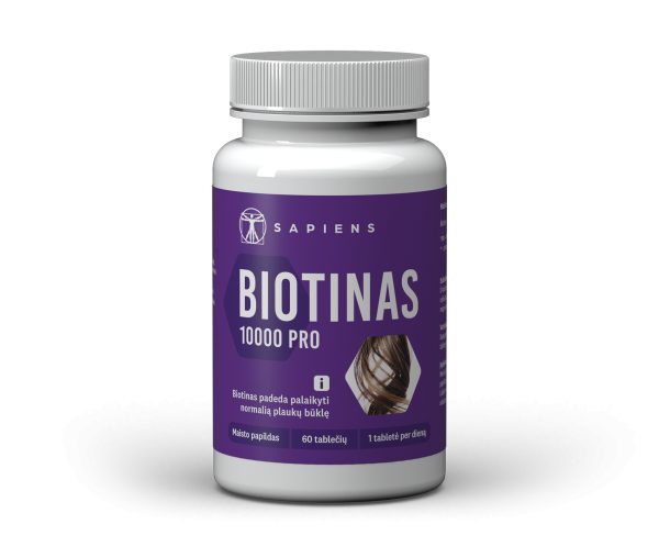Biotinas 10000 PRO
