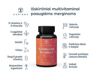 Multivitaminai merginoms