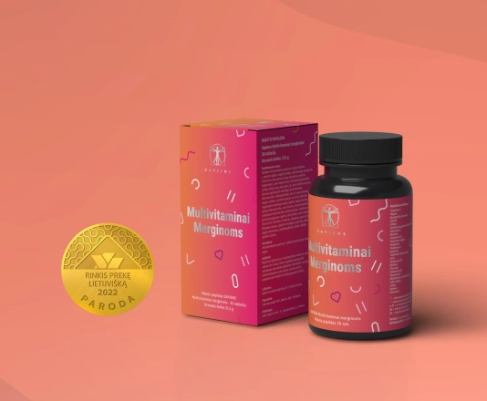 Multivitaminai merginoms - prenumerata