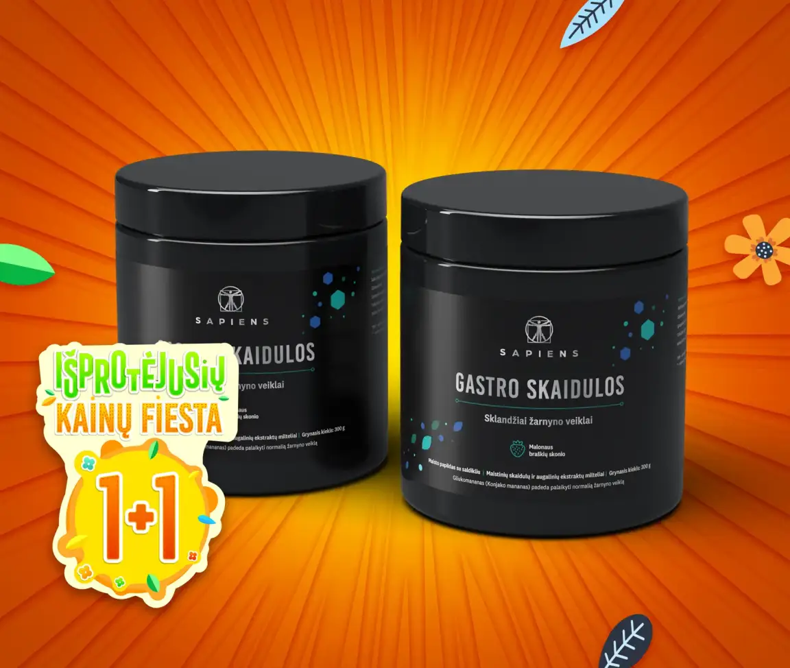 Maistinės skaidulos 1+1