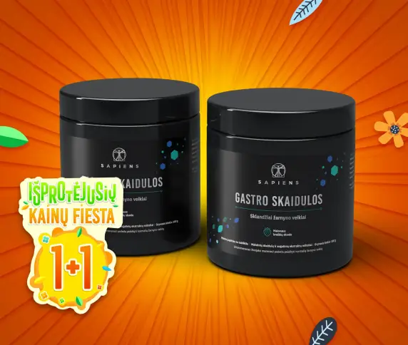 Maistinės skaidulos 1+1
