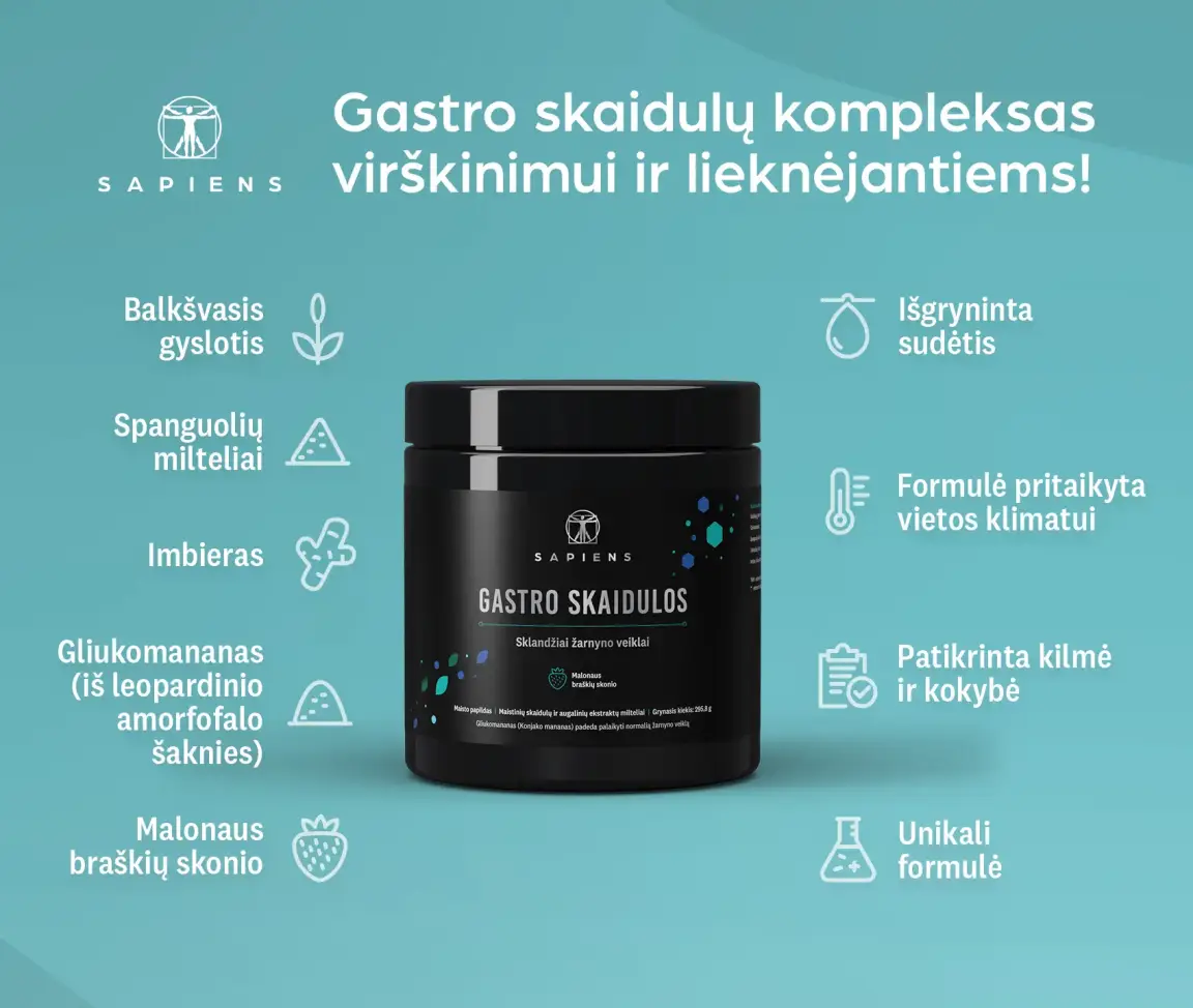 Maistinės skaidulos 1+1