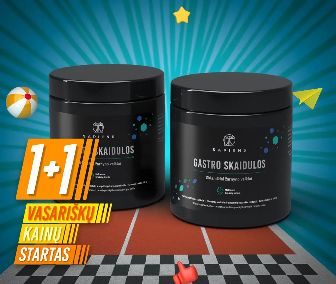 Maistinės skaidulos 1+1