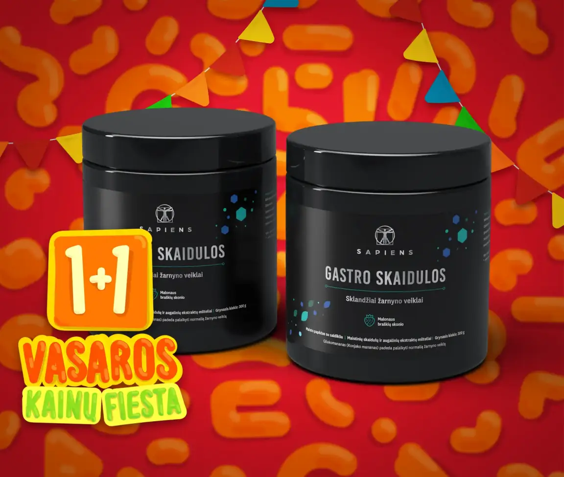 Maistinės skaidulos 1+1