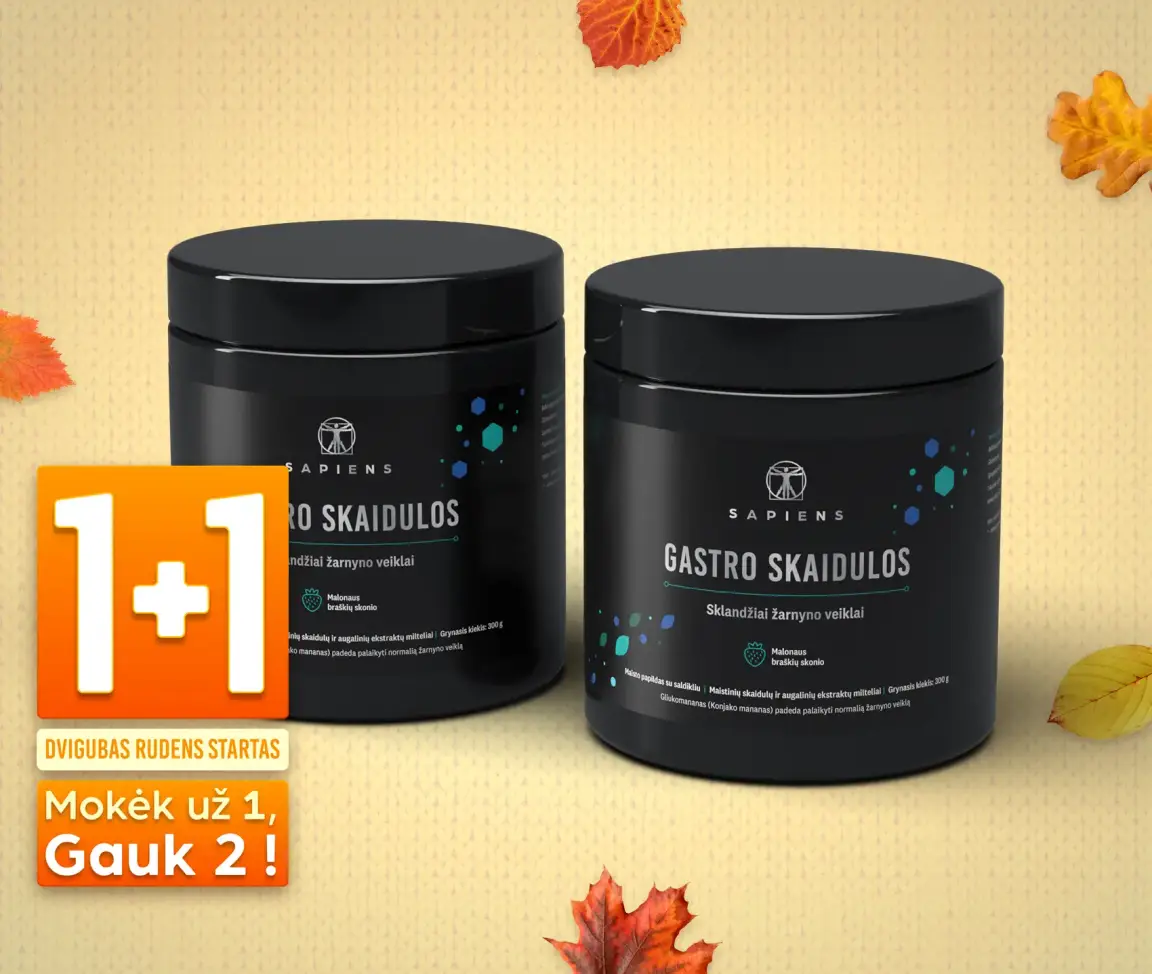 Maistinės skaidulos 1+1