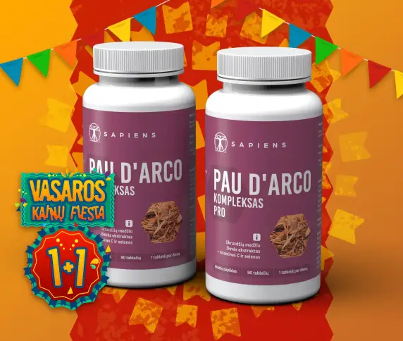 Pau D’Arco kompleksas PRO 1+1