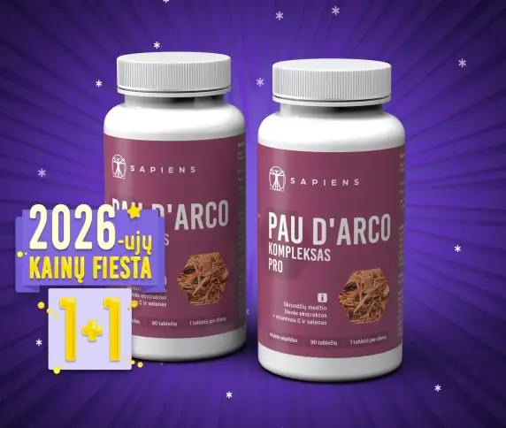 Pau D’Arco kompleksas PRO 1+1