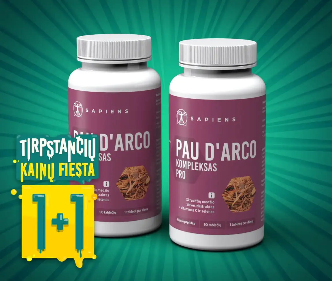 Pau D’Arco kompleksas PRO 1+1