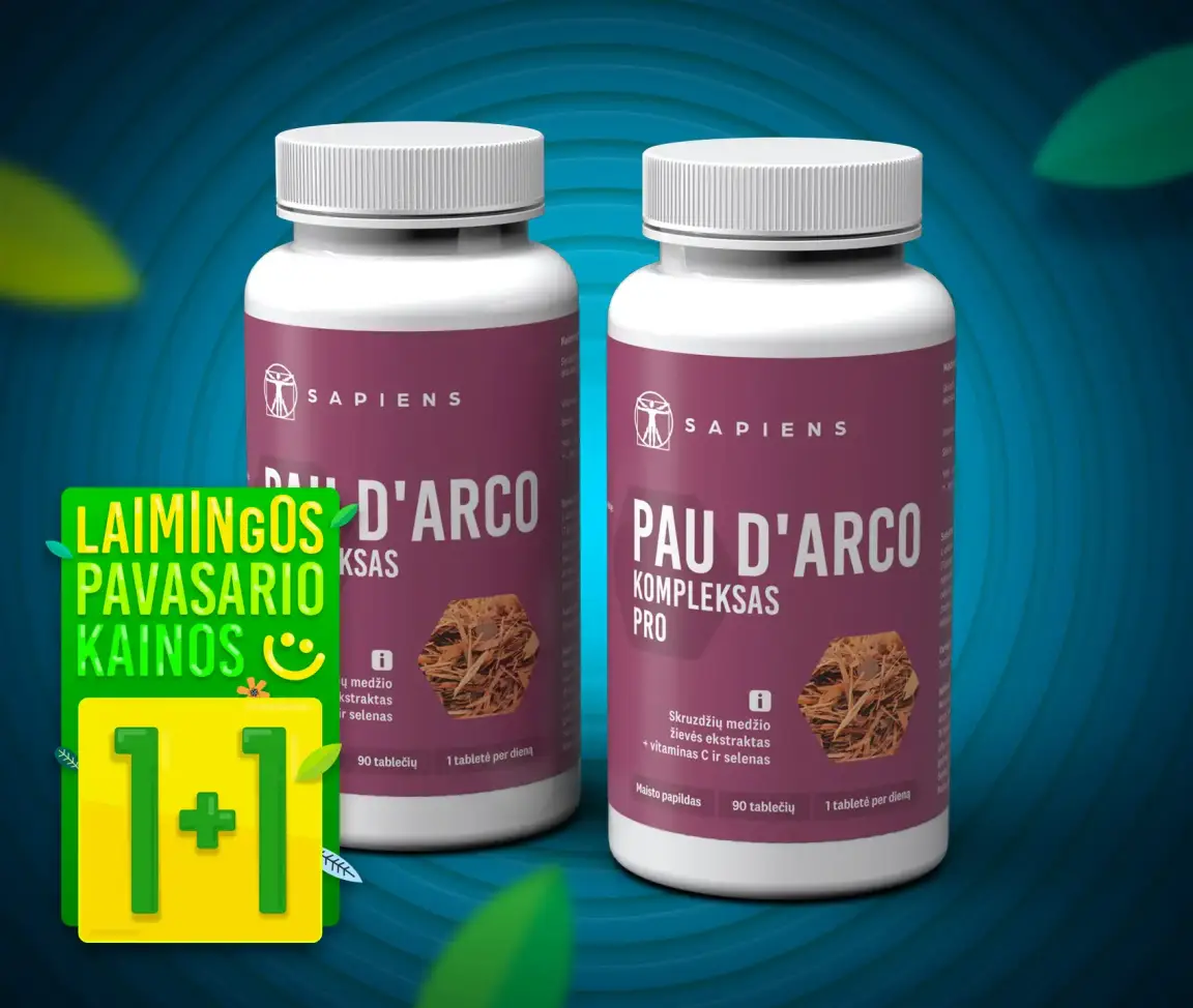 Pau D’Arco kompleksas PRO 1+1