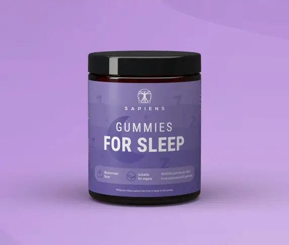 Guminukai miegui (su melatoninu)