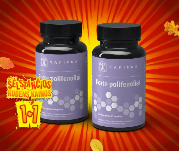 Forte Polifenoliai 1+1