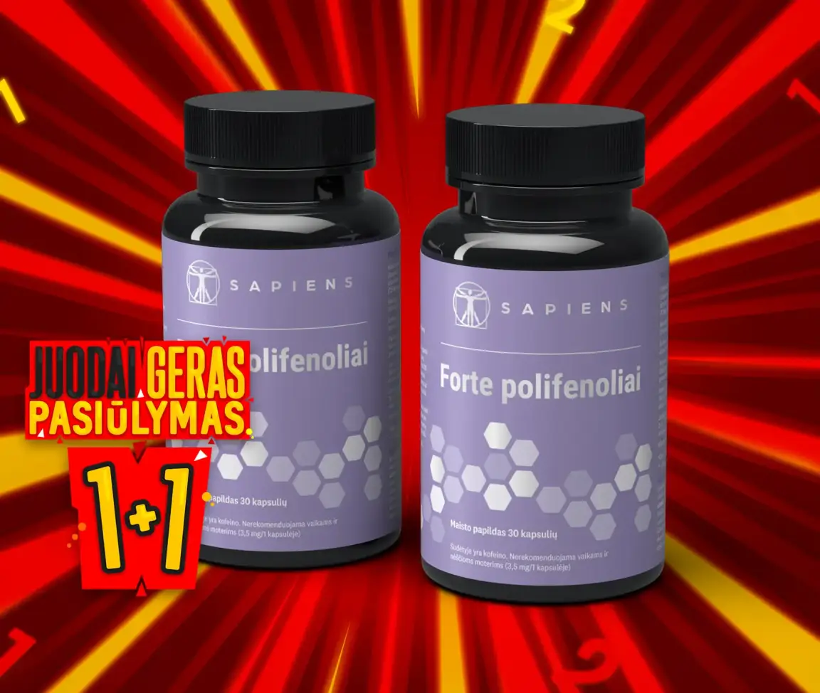 Forte Polifenoliai 1+1