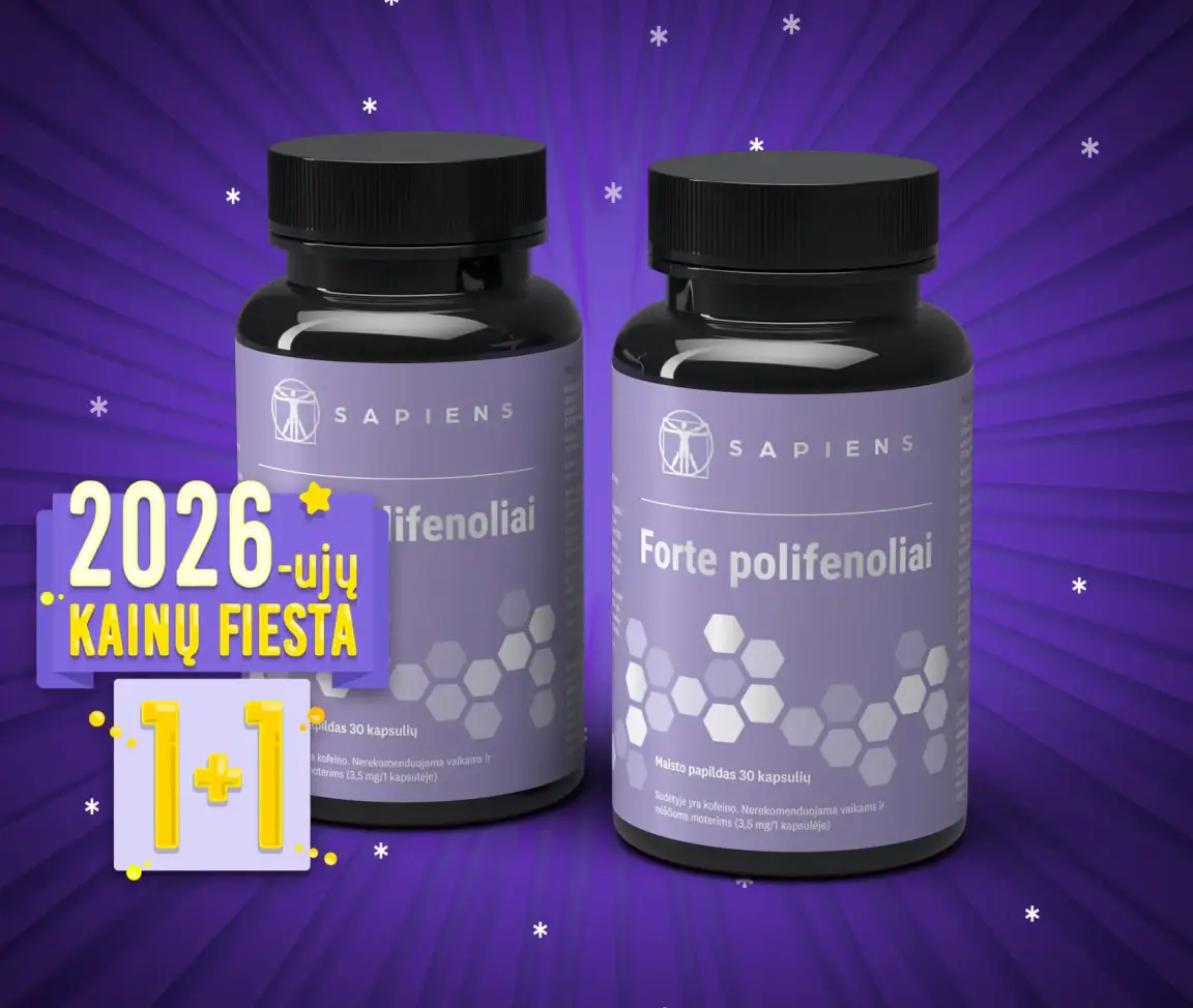 Forte Polifenoliai 1+1