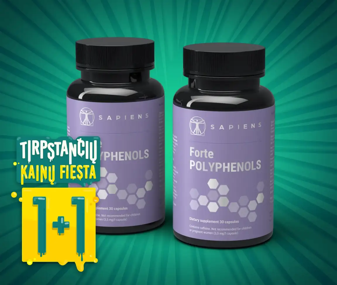 Forte Polifenoliai 1+1