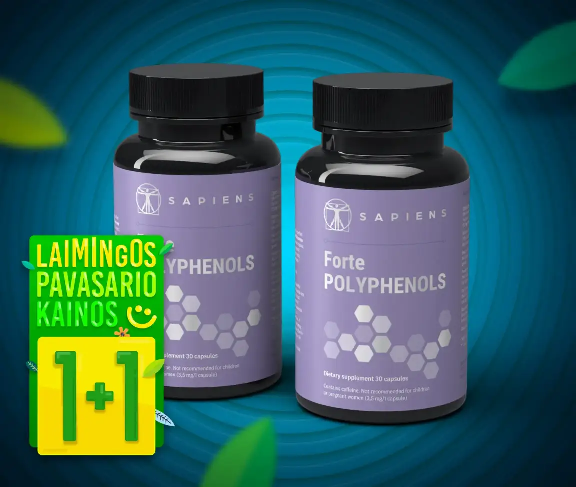 Forte Polifenoliai 1+1