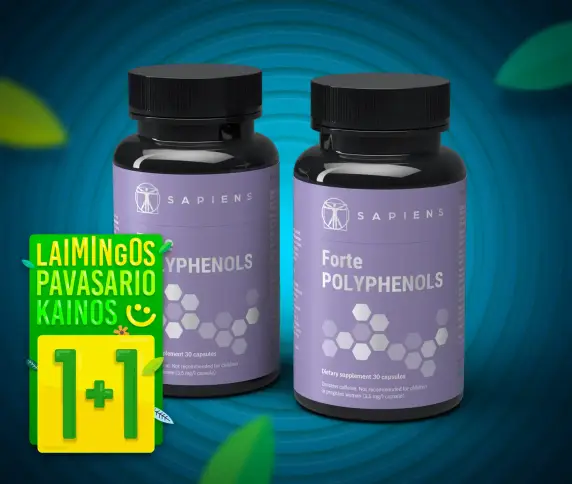 Forte Polifenoliai 1+1