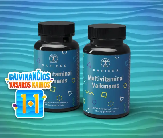 Multivitaminai vaikinams 1+1