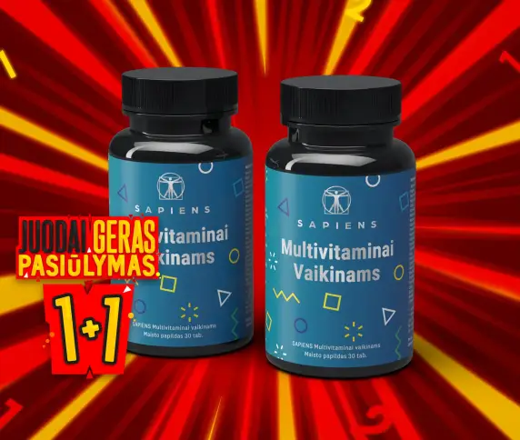 Multivitaminai vaikinams 1+1