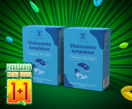 Gliukozamino kompleksas 1+1