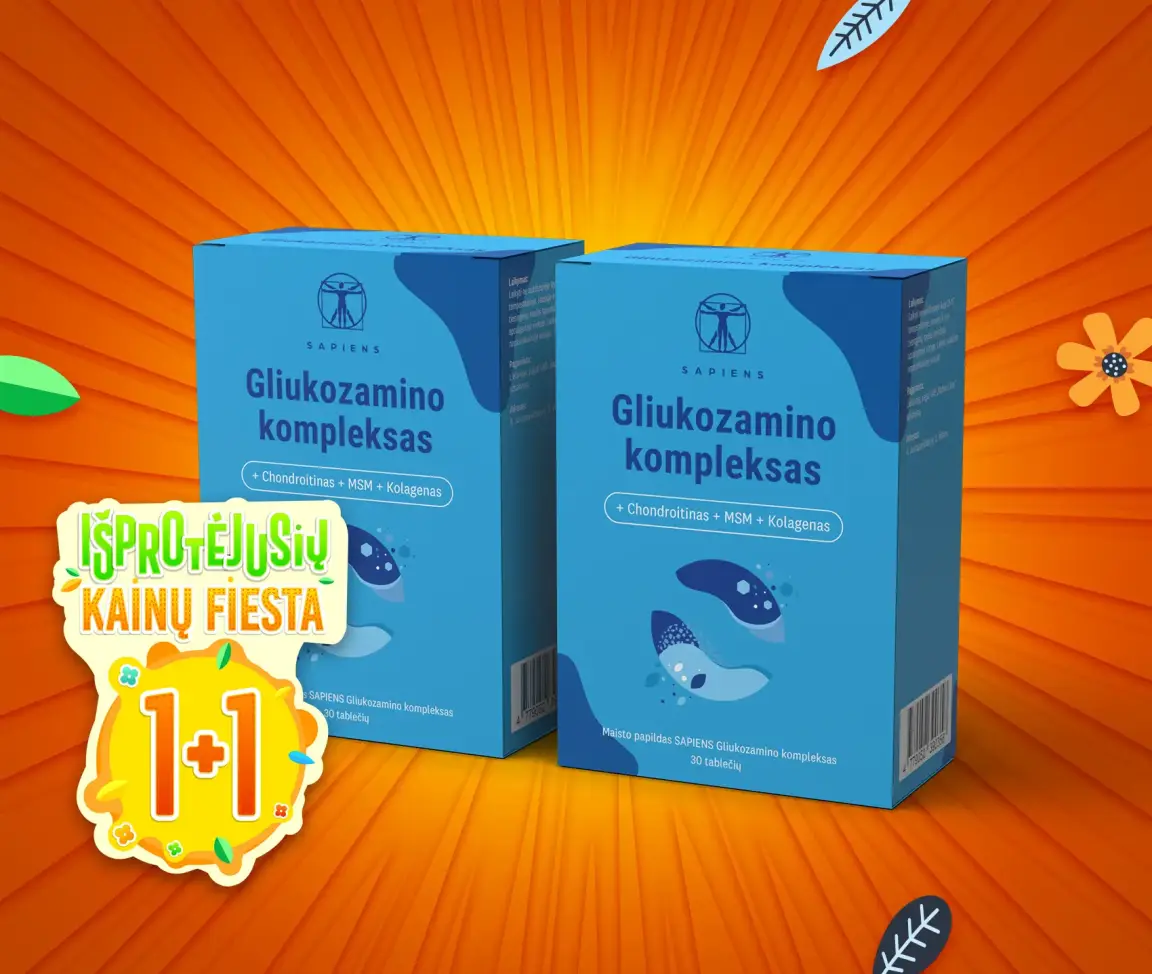 Gliukozamino kompleksas 1+1
