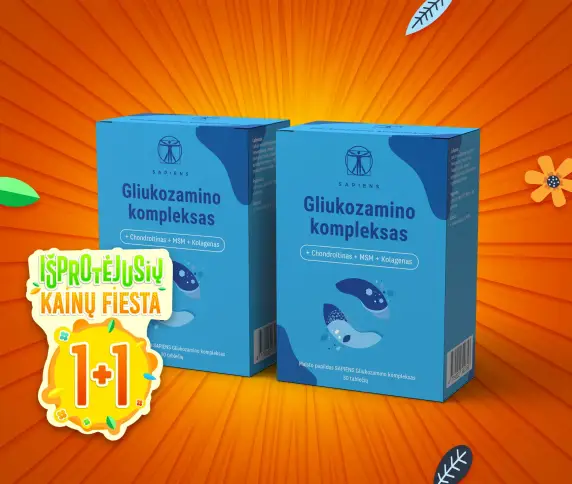Gliukozamino kompleksas 1+1
