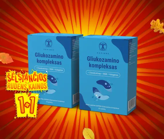 Gliukozamino kompleksas 1+1