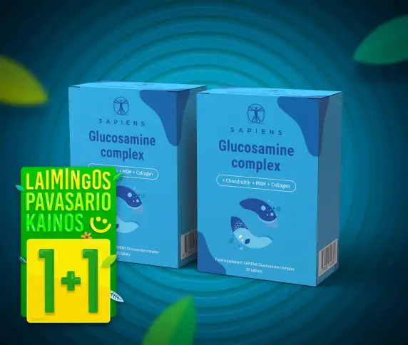 Gliukozamino kompleksas 1+1