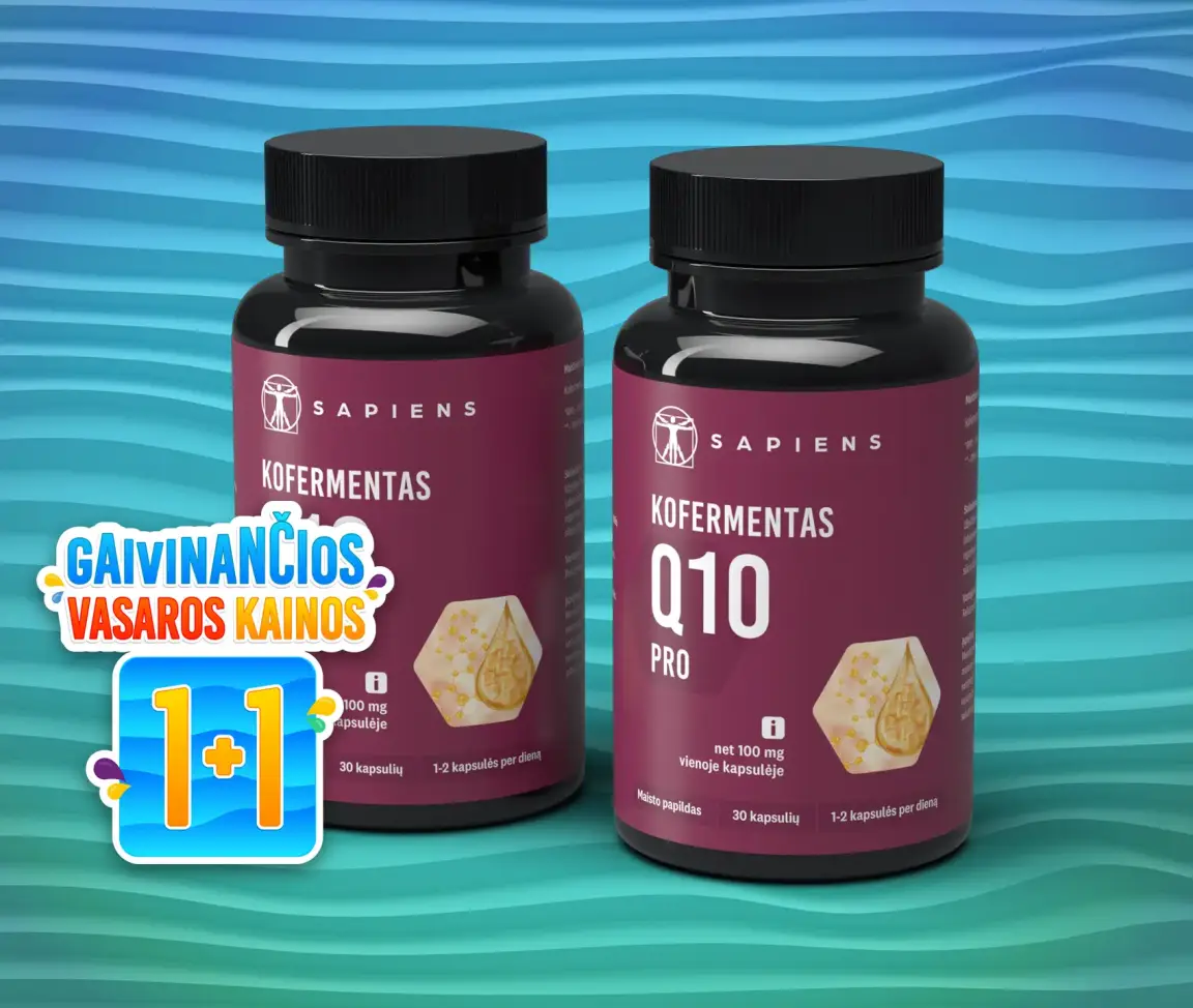 Kofermentas Q10 PRO 1+1