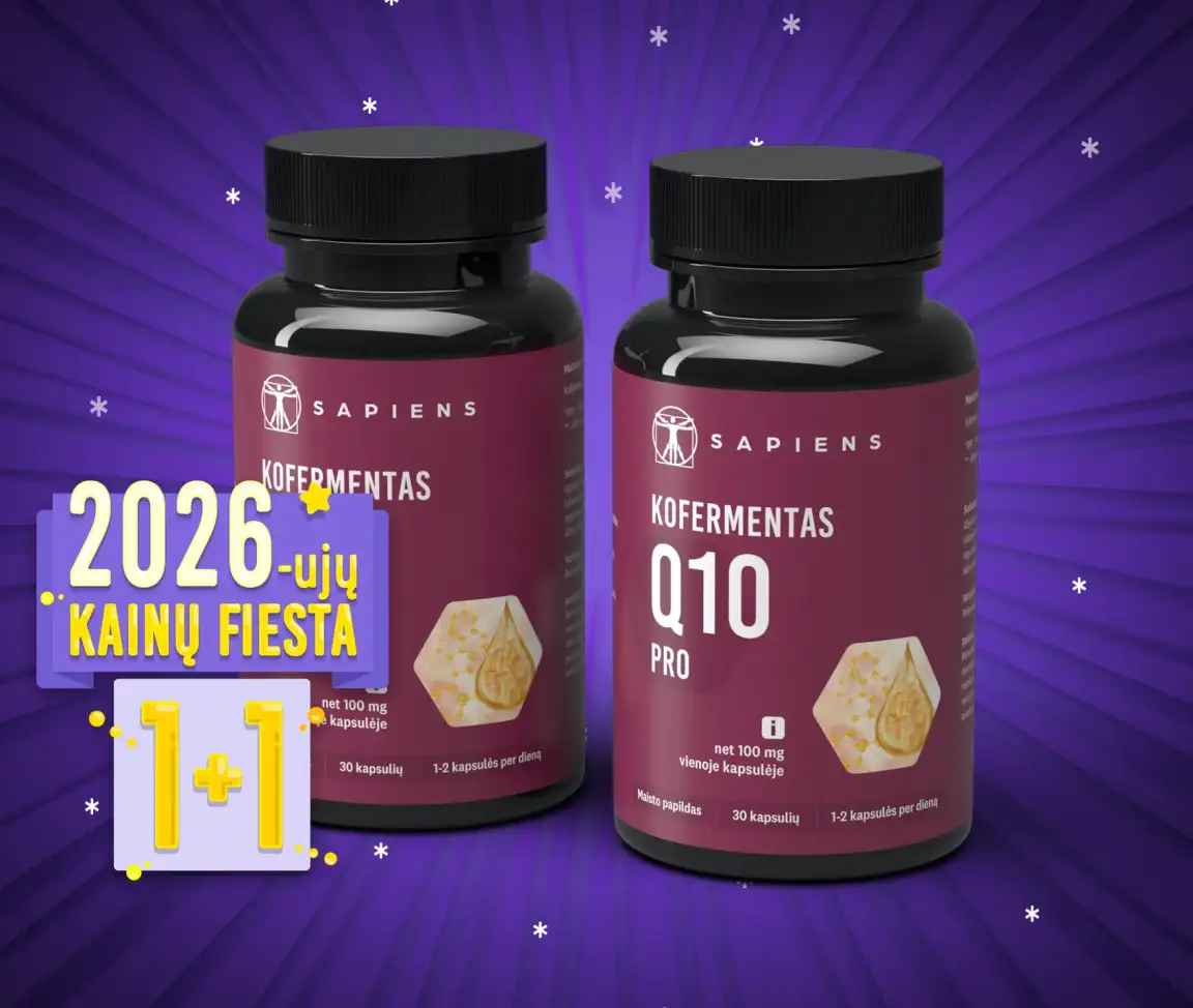 Kofermentas Q10 PRO 1+1
