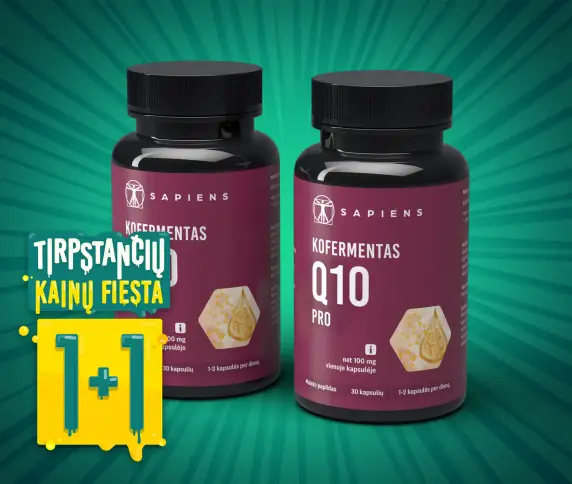 Kofermentas Q10 PRO 1+1