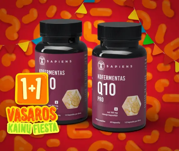 Kofermentas Q10 PRO 1+1
