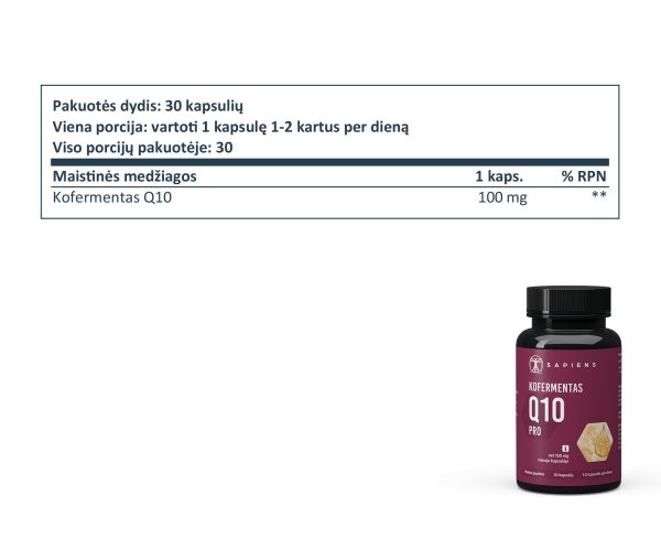Kofermentas Q10 PRO 1+1